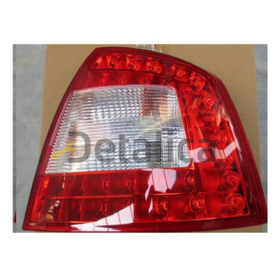 Фонарь задний правый для Шкода Октавия от 2008-2012 (Depo) Led диодный