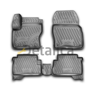 Коврики в салон 3D Ford Kuga 2013- 4 шт резиновые