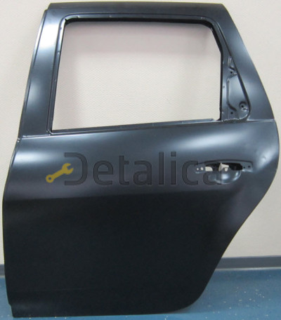 Renault DUSTER дверь задн лев без отв п/молдинг (Китай)