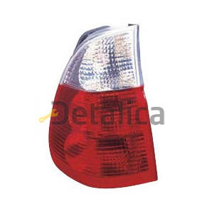 Фонарь задний внешний левый красн-белый для BMW E53 X5 от 2004