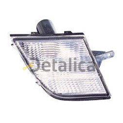 Указатель поворота нижний правый в решетку для Ниссан Микра белый 2003