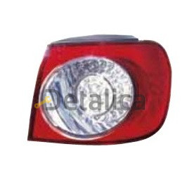 Фонарь задний внешний правый с диодом для Фольксваген Гольф Плюс от 2004 (Depo)