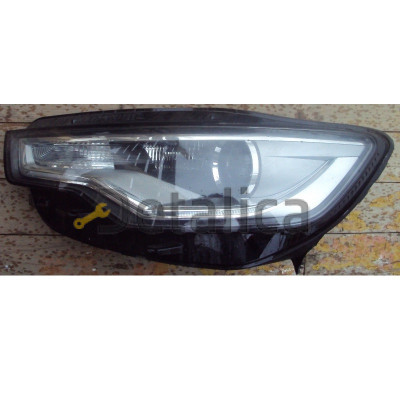 Фара левая линзованная с рег мотора диодная ксенон для Ауди А6 С7 от 2011-2014 (Depo) Led
