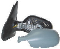 Renault CLIO (SIMBOL) зеркало лев электр с подогрев (aspherical) (Тайвань) грунт