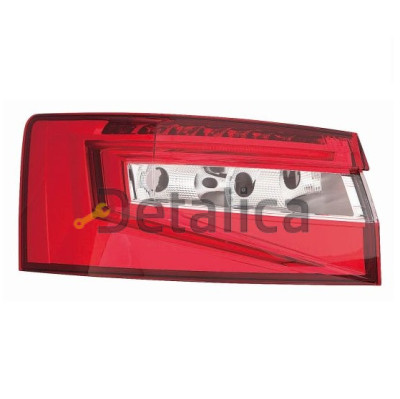 Фонарь задний внешний левый диодный для Шкода Суперб от 2015 (Depo) Led