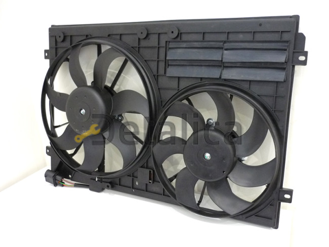 Диффузор радиатора охлаждения для Volkswagen Golf 6 Termal Тайвань