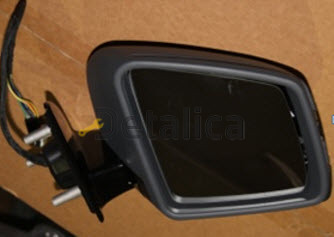 Зеркало для Мерседес W164/ML правое электр с подогревом, указателем поворота, подсветкой, автоскладыванием, памятью (aspherical) (Китай)