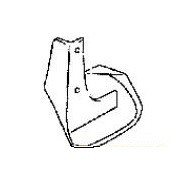 Брызговик заднего крыла правый для Тойота Королла от 2006 (Тайвань) Седан