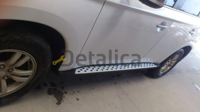 Пороги для Митсубиси АСХ комплект 2 Пороги для Митсубиси АСХ комплект 2