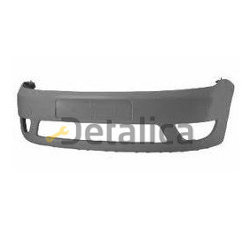 Бампер передний с отверстием под противотуманку для Форд Фиеста