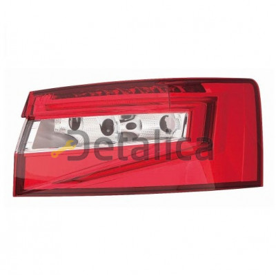 Фонарь задний внешний правый диодный для Шкода Суперб от 2015 (Depo) Led