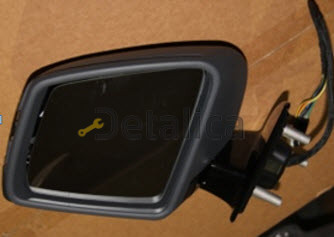 Зеркало для Мерседес W164/ML левое электр с подогревом, указателем поворота, подсветкой, автоскладыванием, памятью (aspherical) (Китай)