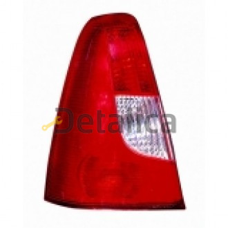 Фонарь задний внешний левый седан указатель поворота белый для рено логан от 2005