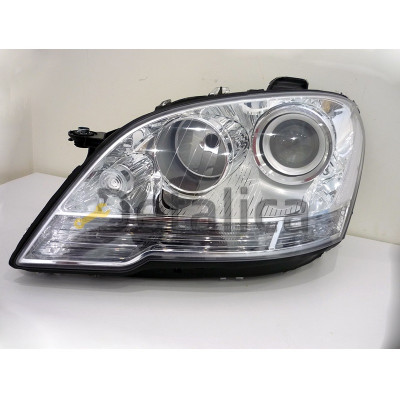 Фара левая линзованная для Мерседес W164 ML 2008-2010