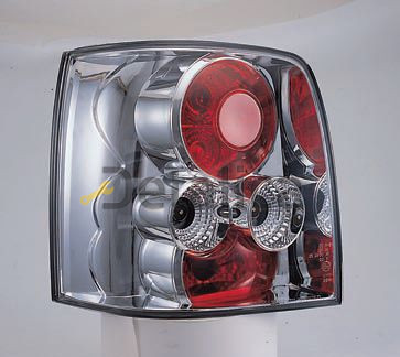 VOLKSWAGEN PASSAT фонарь задн внешн л+п (комплект) тюнинг (универсал) прозрач (lexus тип) (sonar) внутри хром-сер 