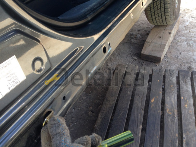 Пороги для Митсубиси АСХ комплект 3 Пороги для Митсубиси АСХ комплект 3