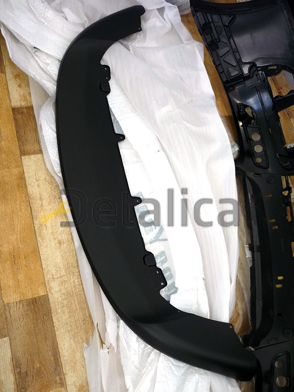 Спойлер бампера передний на Фольксваген Джетта 5 от 2005 (Тайвань) черный