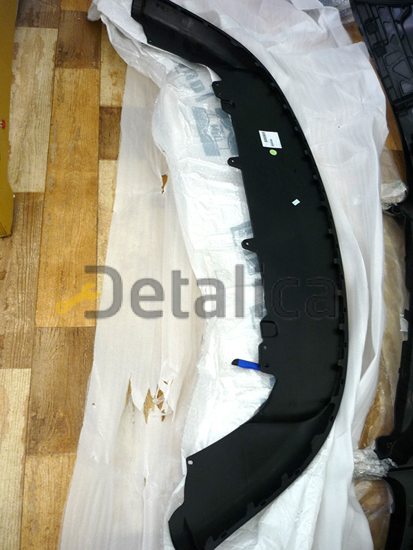 Спойлер бампера передний на Фольксваген Джетта 5 от 2005 (Тайвань) черный