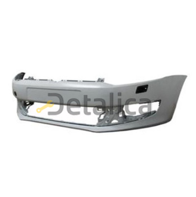 Бампер передний с отверстием под омыватель фар хэтчбэк для Фольксваген Поло 5 от 2010 (Тайвань)