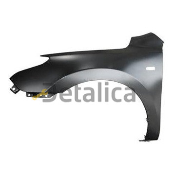 Крыло переднее левое с отверстием под повторитель для Хендай I30 от 2007 (Тайвань)