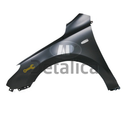 Крыло переднее левое с отверстием под повторитель для Хендай I30 от 2007 (Тайвань)