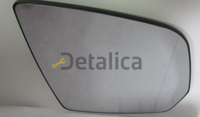 Стекло зеркала для Мерседес W164/ML правое с подогревом (aspherical) (Тайвань)