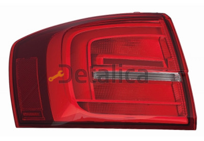 Фонарь задний для Фольксваген Jetta 6 внешний левый диод, тонир (DEPO)