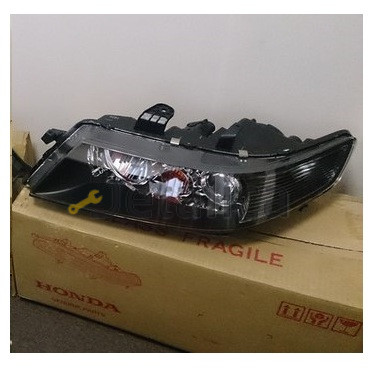 Фара левая под корректор для Хонда Аккорд 7 от 2003-2005 оригинал