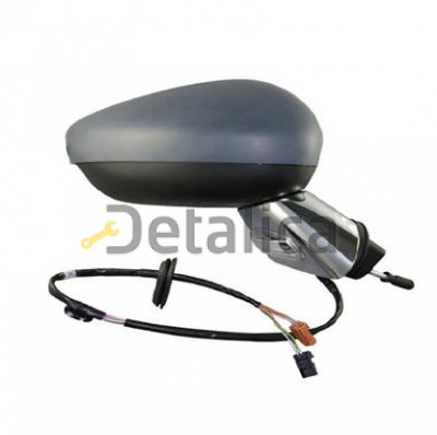 Зеркало правое электрическое с подогревом автоскладывающееся хромированный кронштейн для Ситроен С3