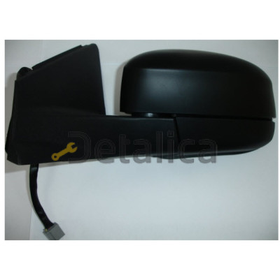 Зеркало левое электрическое с подогревом  автоскладывающееся подсветка aspherical грунт для форд мондео от 2007-2010