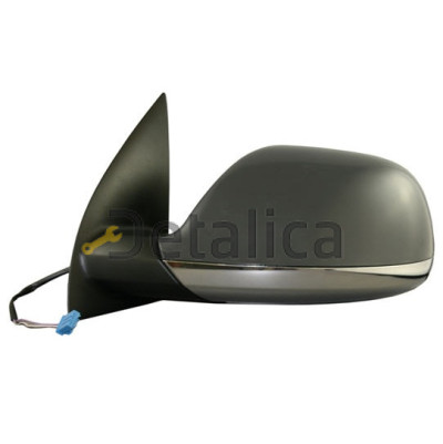 Зеркало левое для Фольксваген Амарокот 2010 с хромом электрическое с подогревом грунт Тайвань ( VIEWMAX )