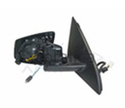 Зеркало для Мерседес Х156 правое электр с подогревом, автоскладыв, память, подсветка, без крышки, ук.поворота {17 конт.} (aspherical) (Тайвань)