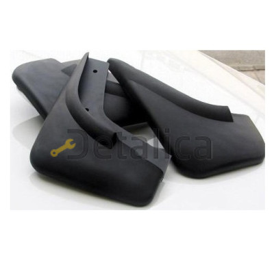 Брызговик переднего крыла левый+правый комплект +задний 4 шт китай для мазда 3 от 2003