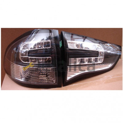 Фонарь задний внешний+внутренний левый+правый комплект  тюнинг хрусталь и диод  SONAR внутри хром для митсубиси паджеро спорт от 2009