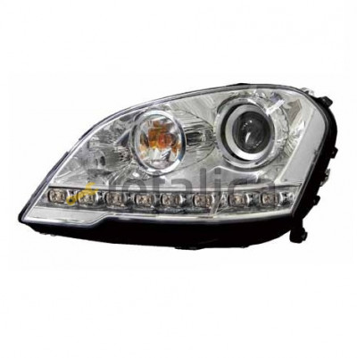 Фары тюнинг-комплект с диод внутри чёрная для Мерседес W164 ML 2008