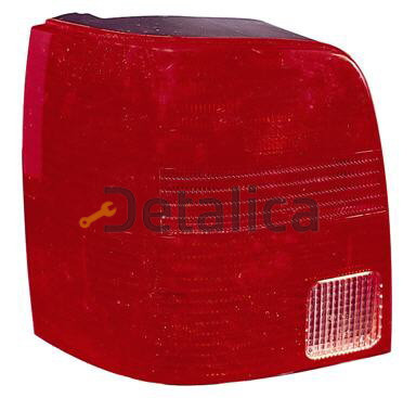 VOLKSWAGEN PASSAT фонарь задн внешн лев (универсал) (depo) красн-бел