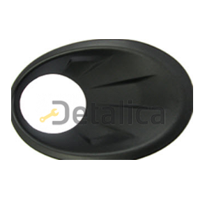 Решетка переднего бампера левая с отв. п/противотумманку для Ниссан Кашкай J10 от 2010