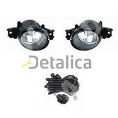 Фары противотуманные комплект левая и правая с проводкой для Ниссан Микра