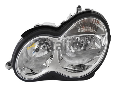 Фара для Мерседес W203 левая под корректор (оригинал)