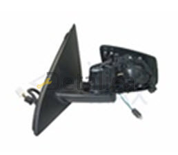 Зеркало для Мерседес Х156 левое электр с подогревом, автоскладыв, память, подсветка, без крышки, ук.поворота {17 конт.} (aspherical) (Тайвань)