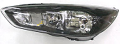 Фара для FOCUS лев с рег. мотор, диод, внутри черн  {H7/H1/PY21W/LED} (DEPO)