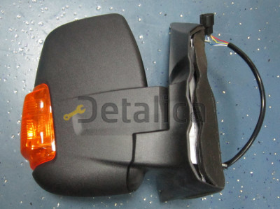 Зеркало для TRANSIT  прав электр с подогрев, желт ук. повор (convex) (Тайвань)