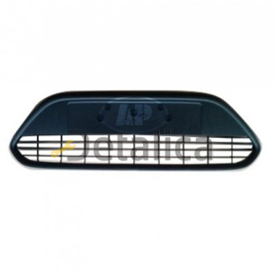 Решетка переднего бампера центральная (без молдинга) для Форд Фокус 2 рестайл