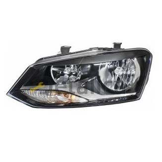 Фара левая с регулятором мотора хэтчбэк для Фольксваген Поло от 2010 (Китай) Н7/Н7