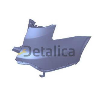 Боковина бампера задняя правая грунт универсал для форд фокус от 2011