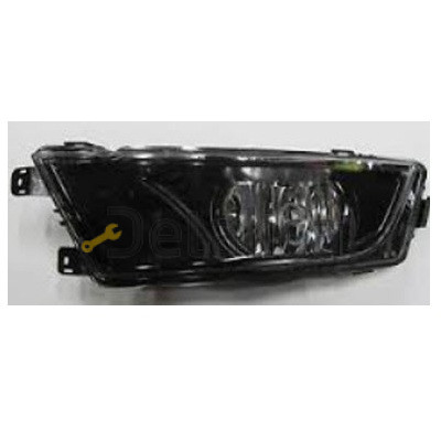 Фара противотуманная правая внутри чёрная для Шкода Октавия А7 от 2013 (Depo)