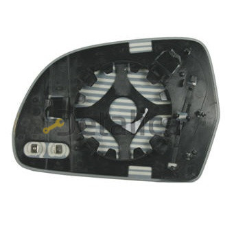 Стекло зеркала правое с подогревом для Ауди А8 от 2008 (Тайвань) convex