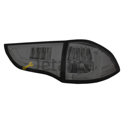 Фонарь задний внешний+внутренний левый+правый комплект тюнинг с диод тонированный  EAGLE EYES внутри хром для митсубиси паджеро спорт от 2009