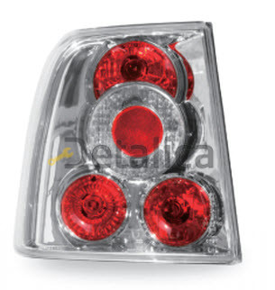 VOLKSWAGEN PASSAT фонарь задн внешн л+п (комплект) (седан) тюнинг прозрач (junyan) внутри хром