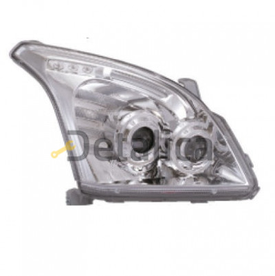 Фары комплект 4 линзы диоды внутри хром для Тойота Прадо 120 EAGLE EYES